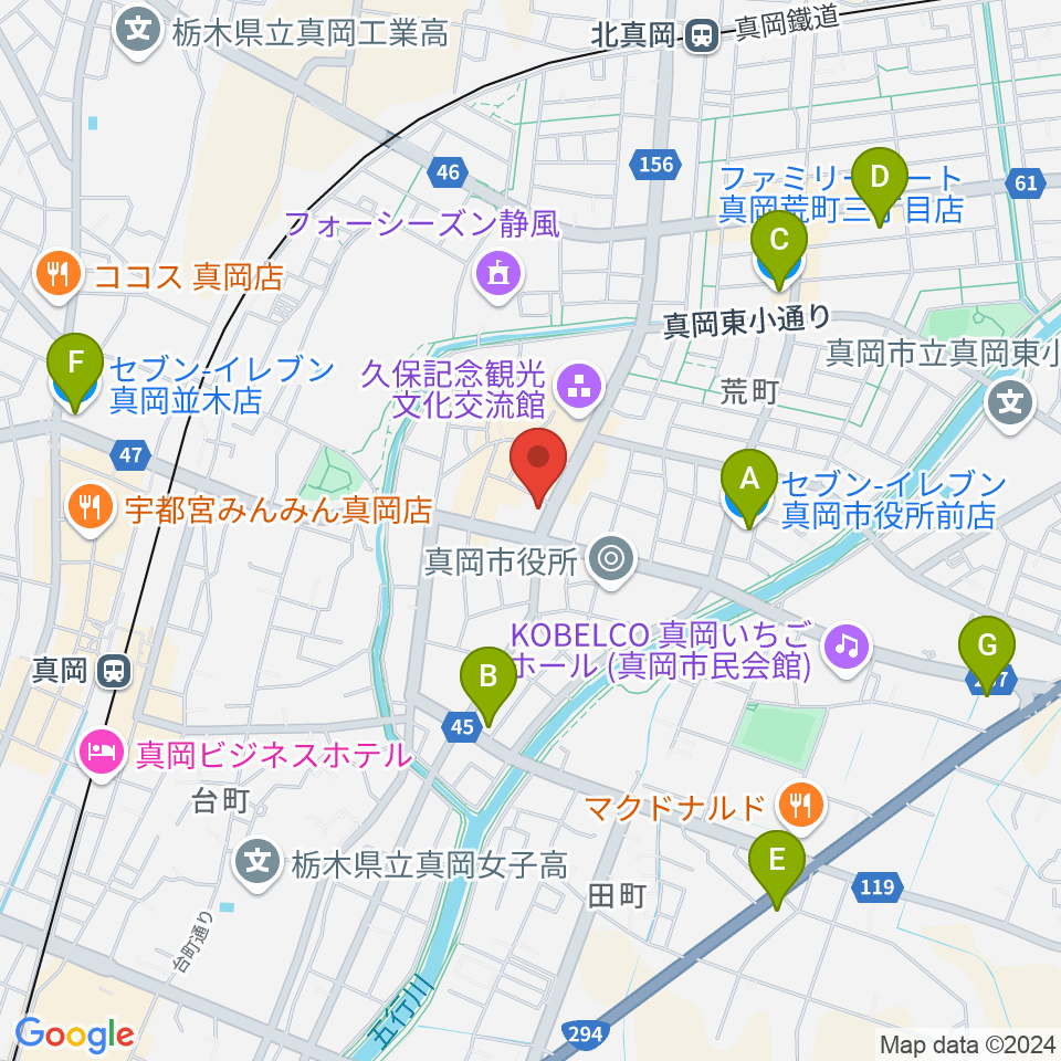 暮田商会周辺のコンビニエンスストア一覧地図