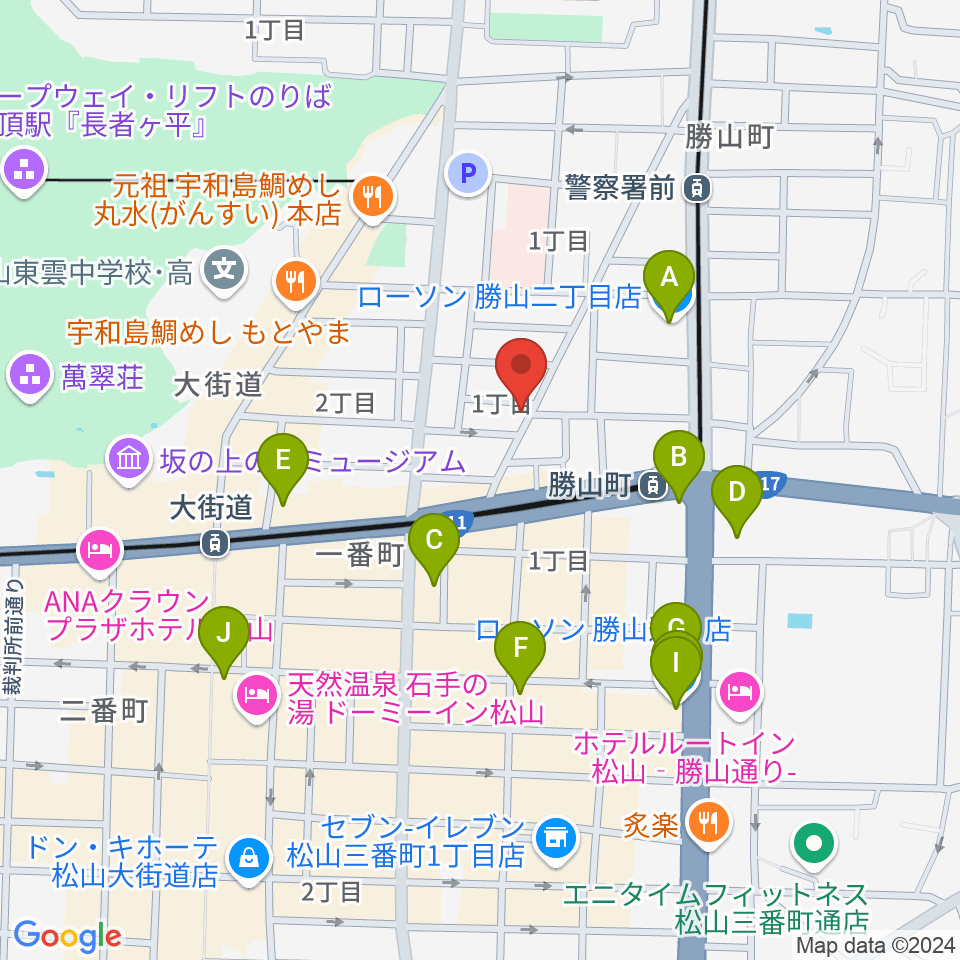 ジャズ イン グレッチ周辺のコンビニエンスストア一覧地図