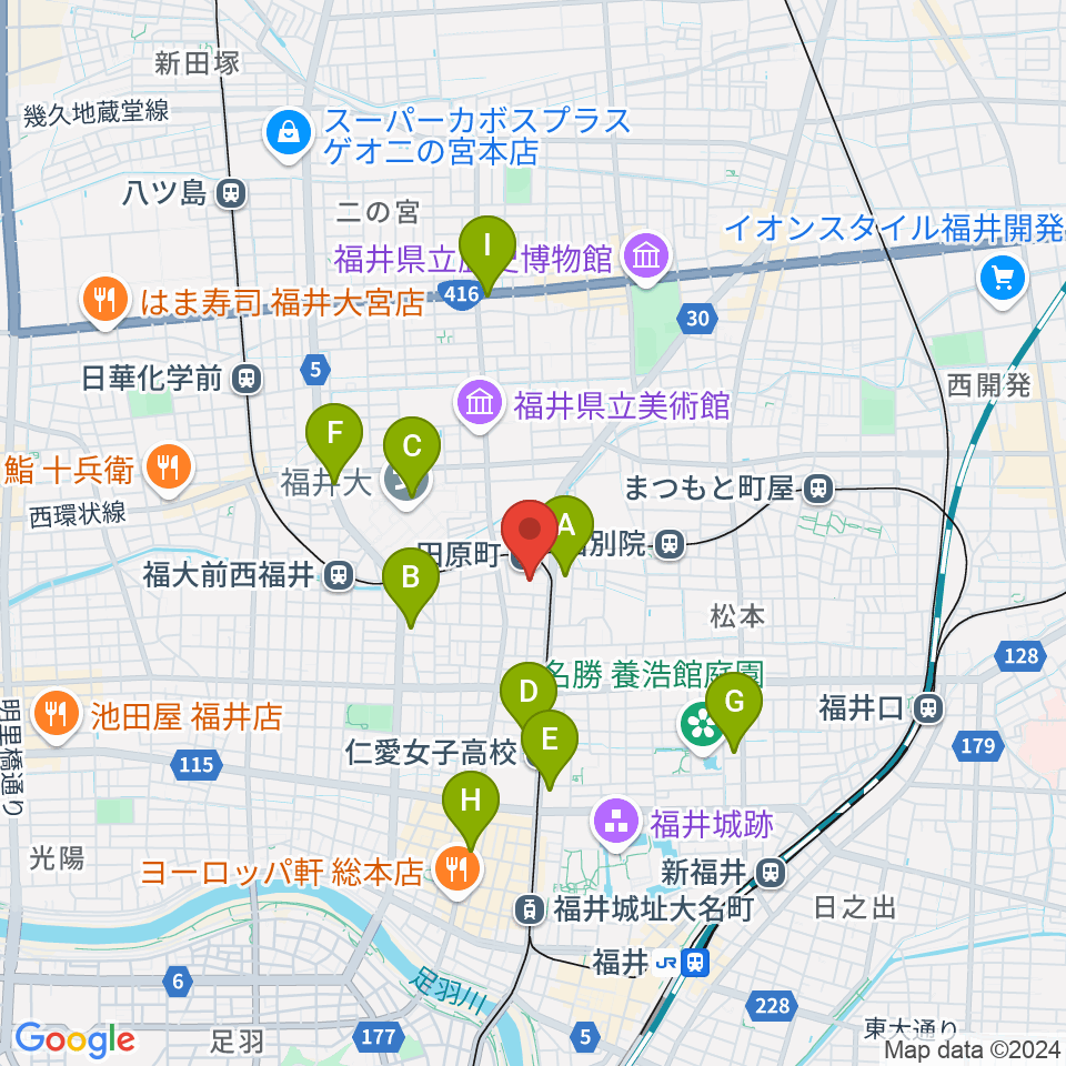 フェニックス・プラザ周辺のコンビニエンスストア一覧地図