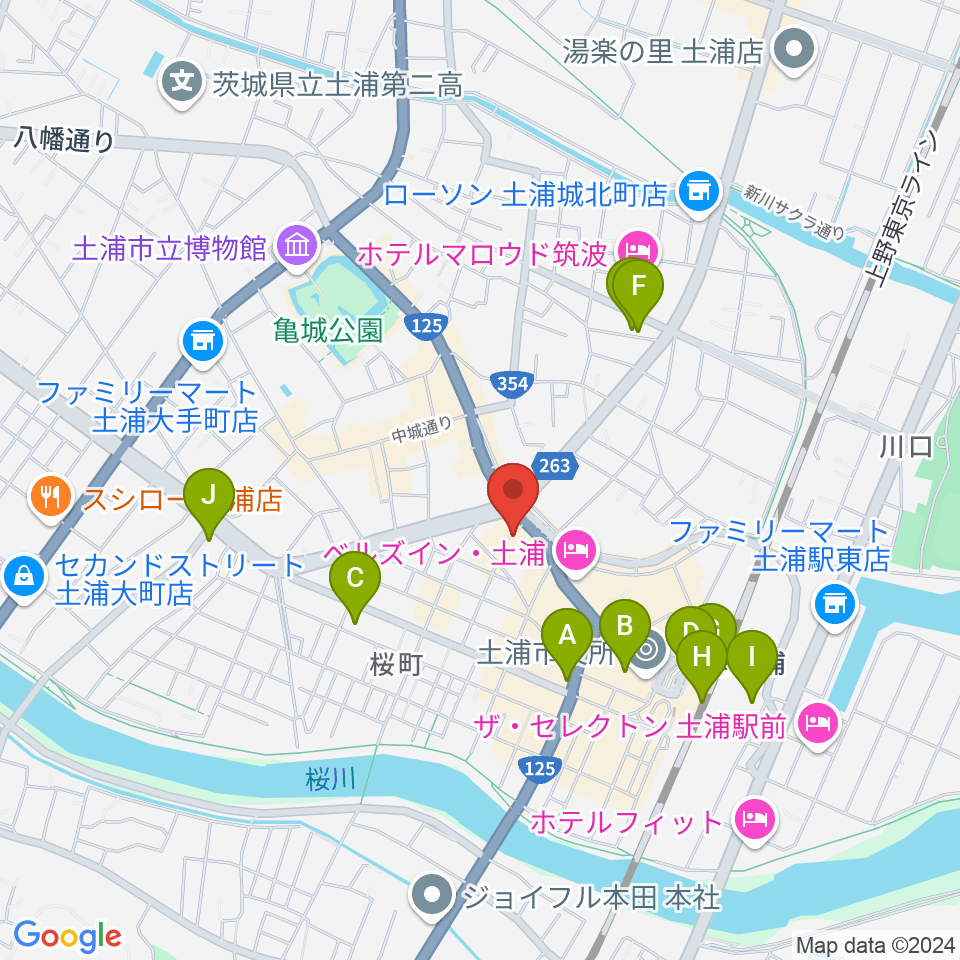 サケクラすのっぶ周辺のコンビニエンスストア一覧地図