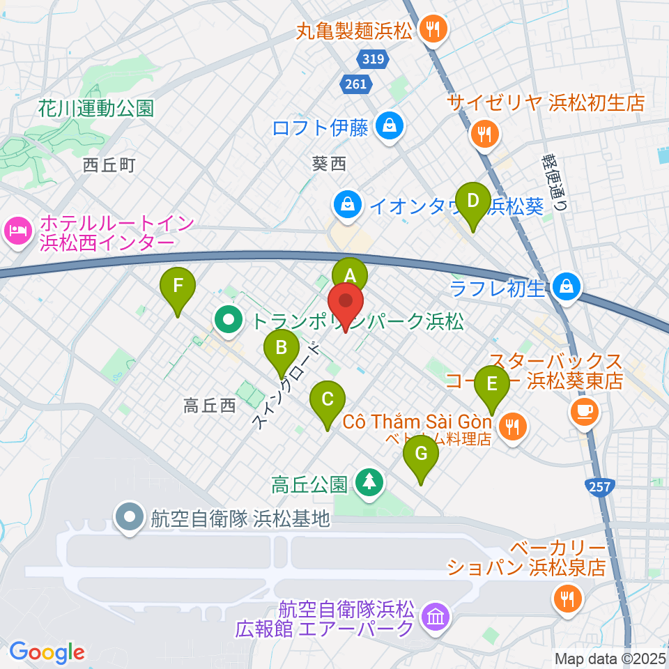 きたいち音楽教室周辺のコンビニエンスストア一覧地図