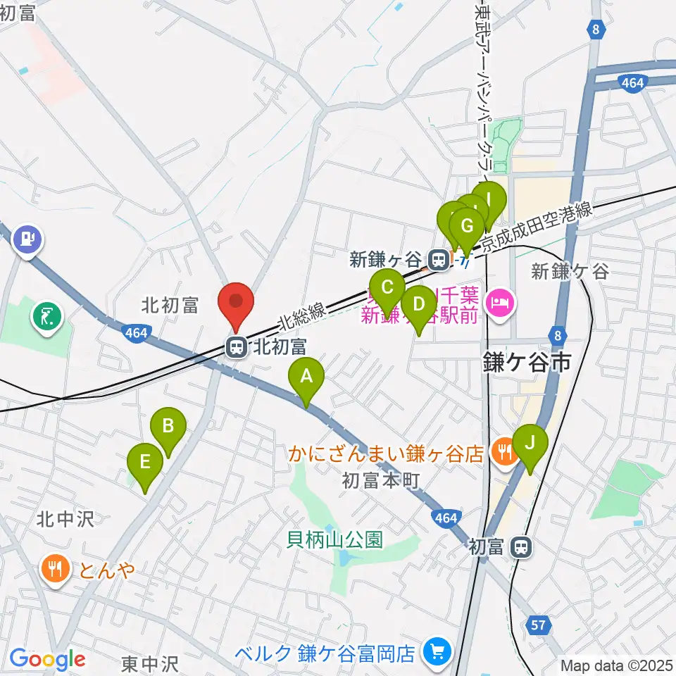 ハンドワイヤードガレージ周辺のコンビニエンスストア一覧地図