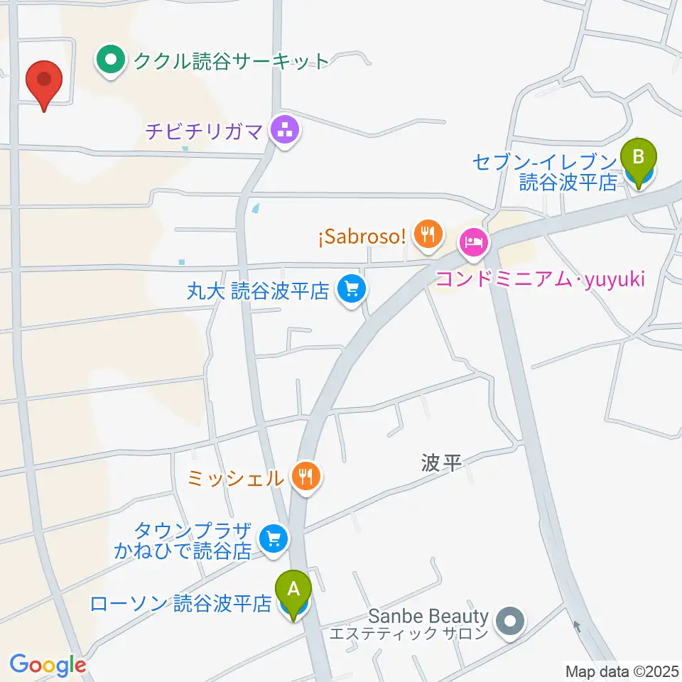 三線工房まちだ屋周辺のコンビニエンスストア一覧地図