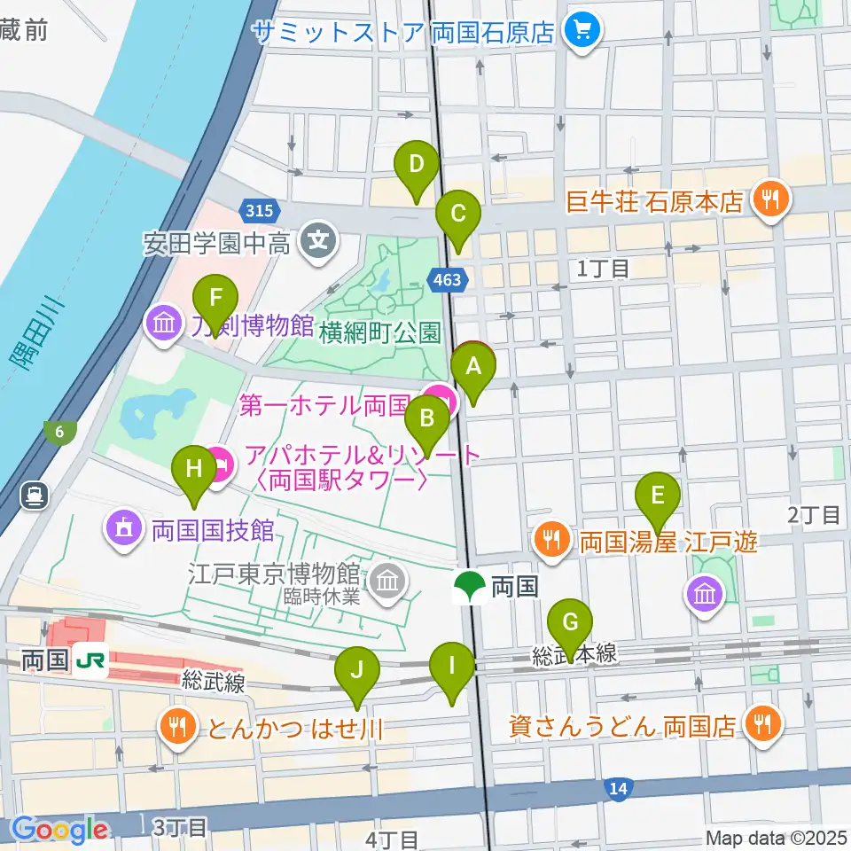 る・みゅう音楽教室周辺のコンビニエンスストア一覧地図