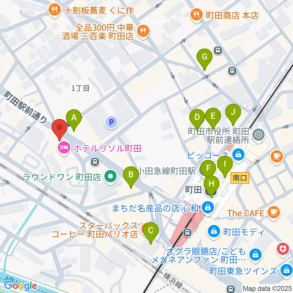 弦楽器工房シゲッティ周辺のコンビニエンスストア一覧地図
