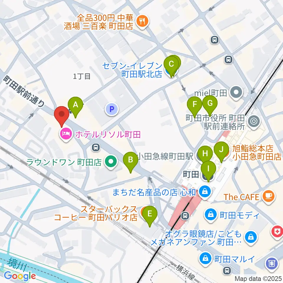 弦楽器工房シゲッティ周辺のコンビニエンスストア一覧地図
