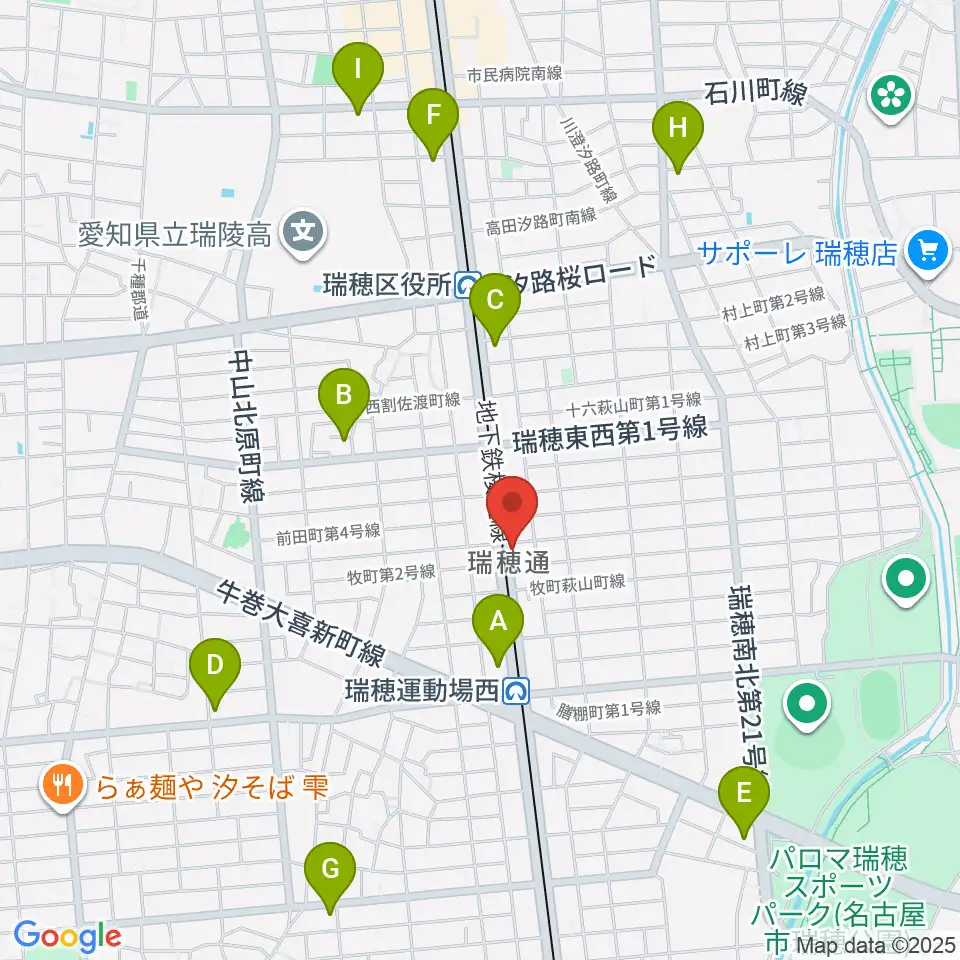 レコーディングスタジオ リカレンス周辺のコンビニエンスストア一覧地図