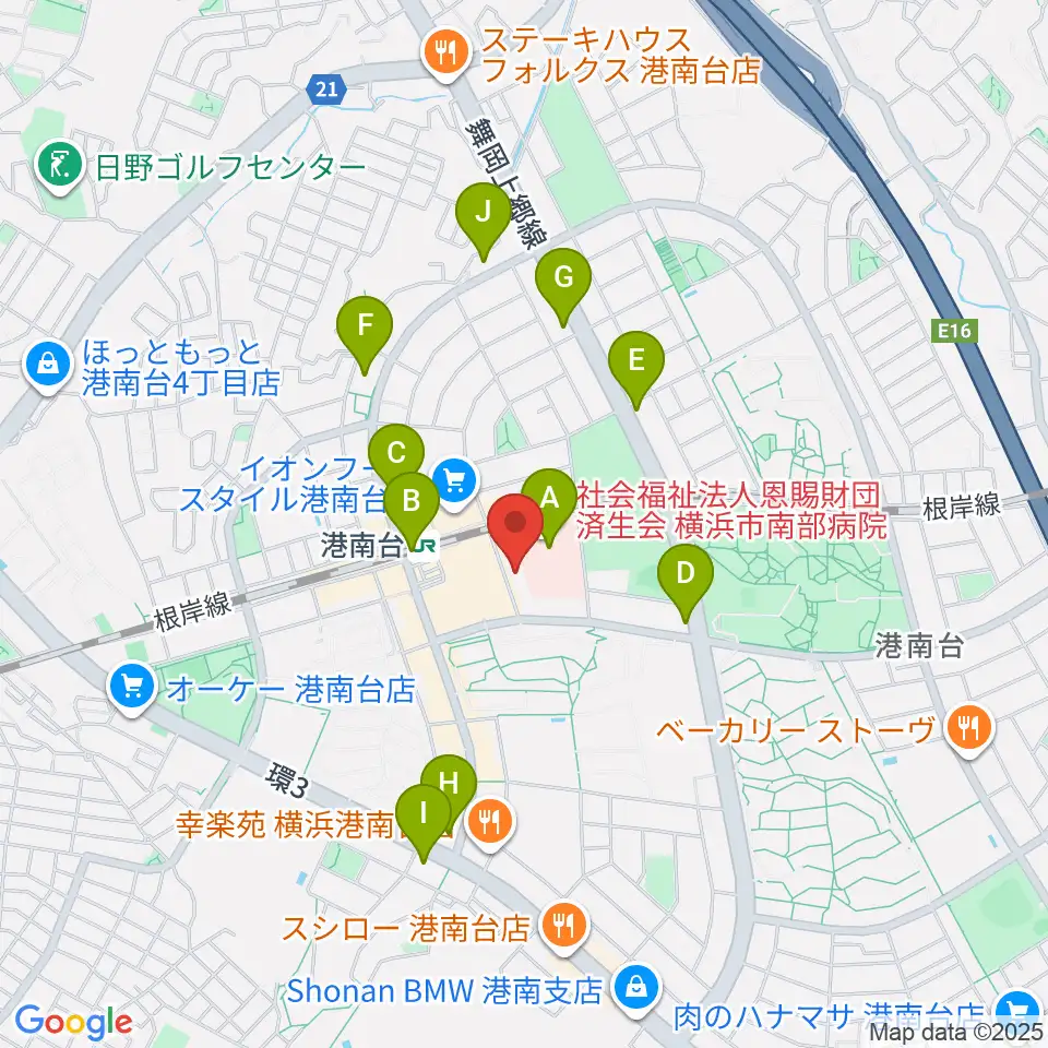 バーズカルチャーセンター周辺のコンビニエンスストア一覧地図