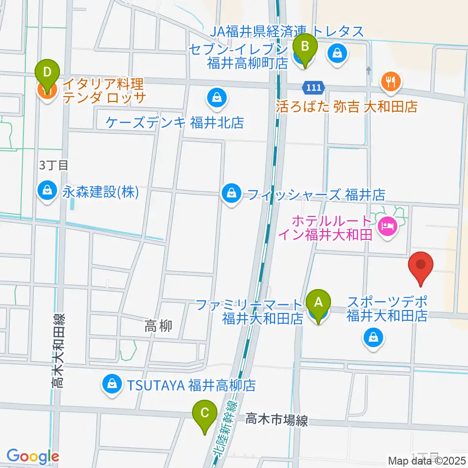 MPC大和田周辺のコンビニエンスストア一覧地図