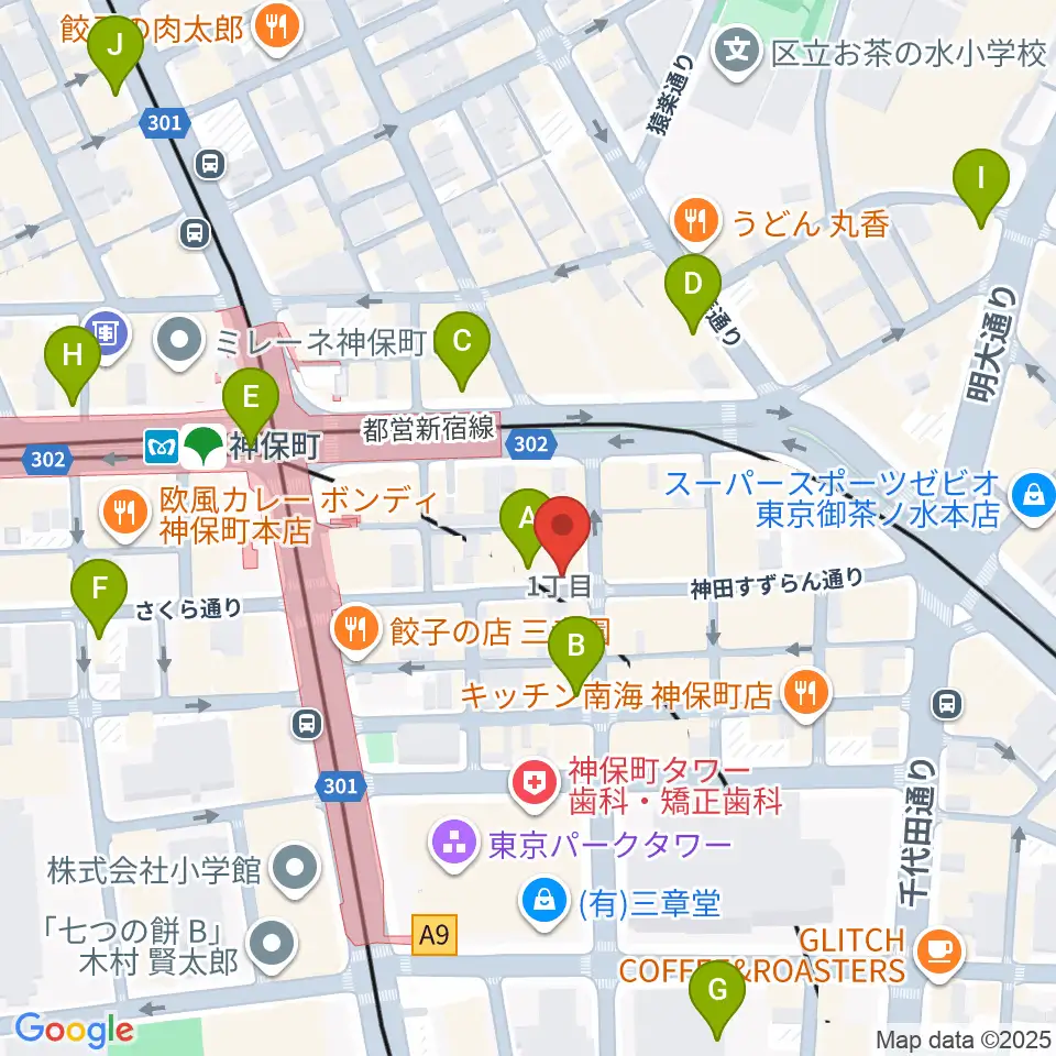 須賀楽器周辺のコンビニエンスストア一覧地図