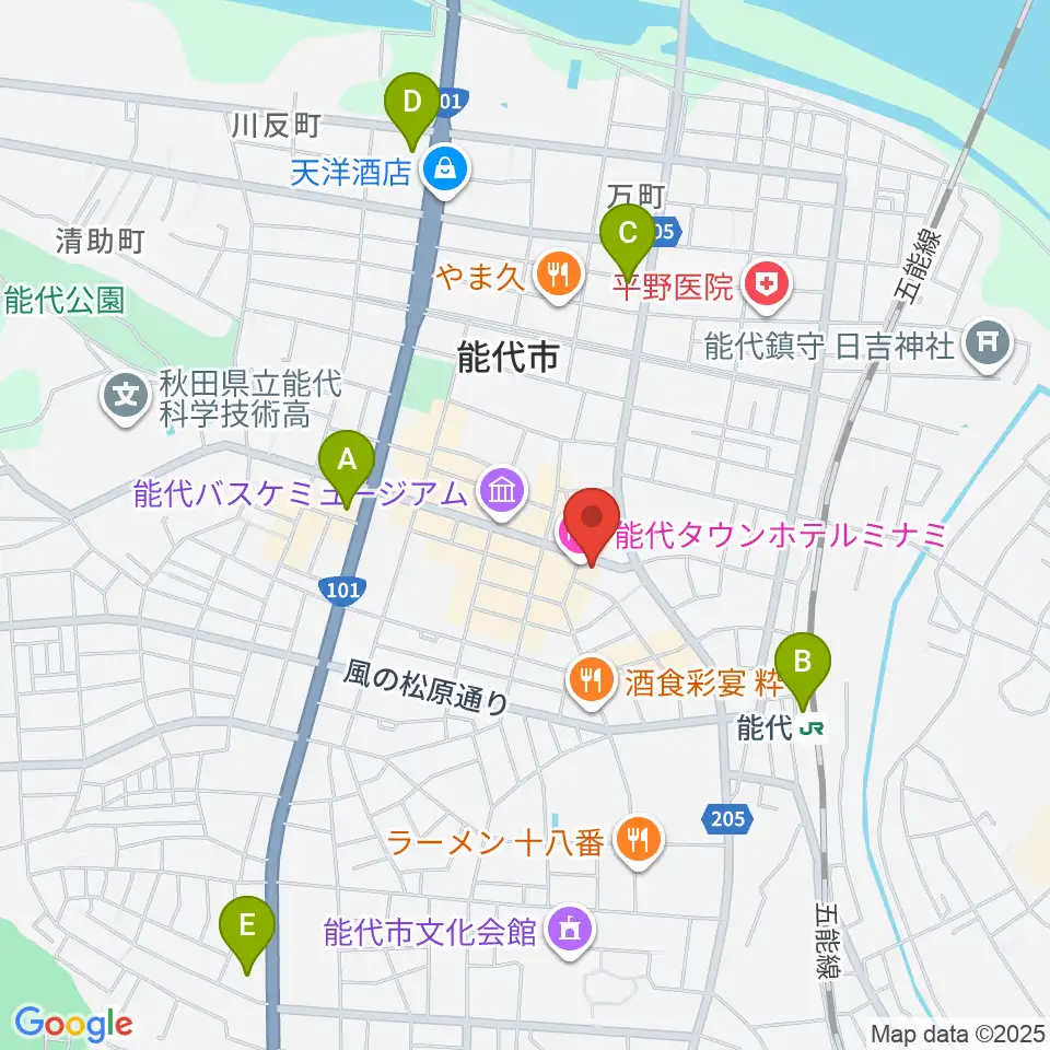 アサヒ楽器周辺のコンビニエンスストア一覧地図