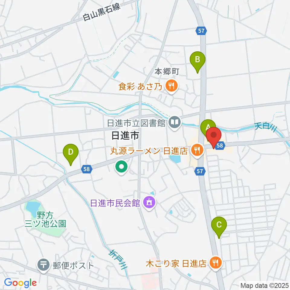 J’z Studio West周辺のコンビニエンスストア一覧地図