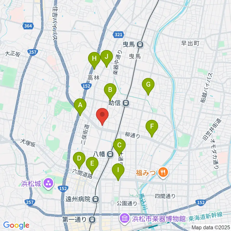 森といずみ周辺のコンビニエンスストア一覧地図