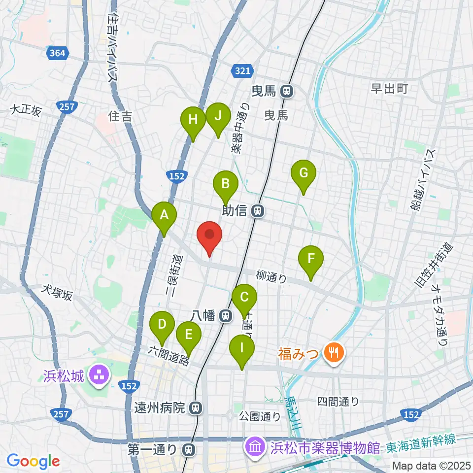 森といずみ周辺のコンビニエンスストア一覧地図