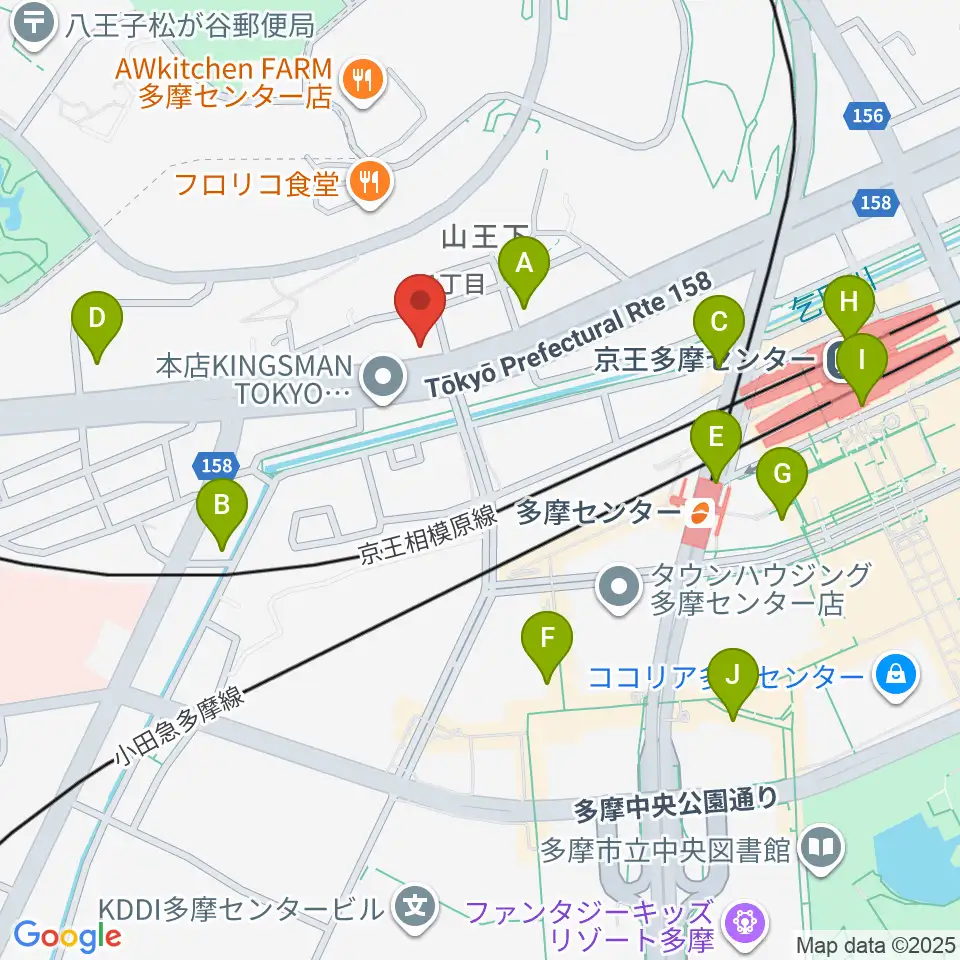 スタジオAnida周辺のコンビニエンスストア一覧地図