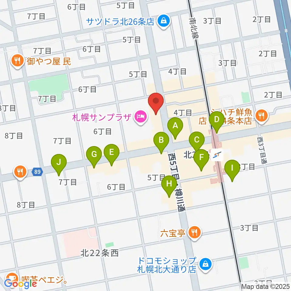 エルム楽器 北区センター周辺のコンビニエンスストア一覧地図