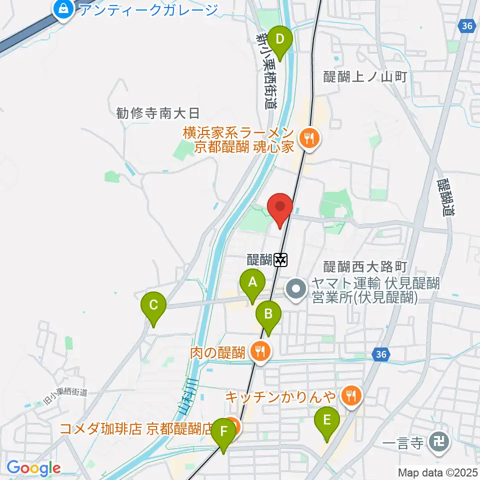 JEUGIA ダイゴセンター周辺のコンビニエンスストア一覧地図