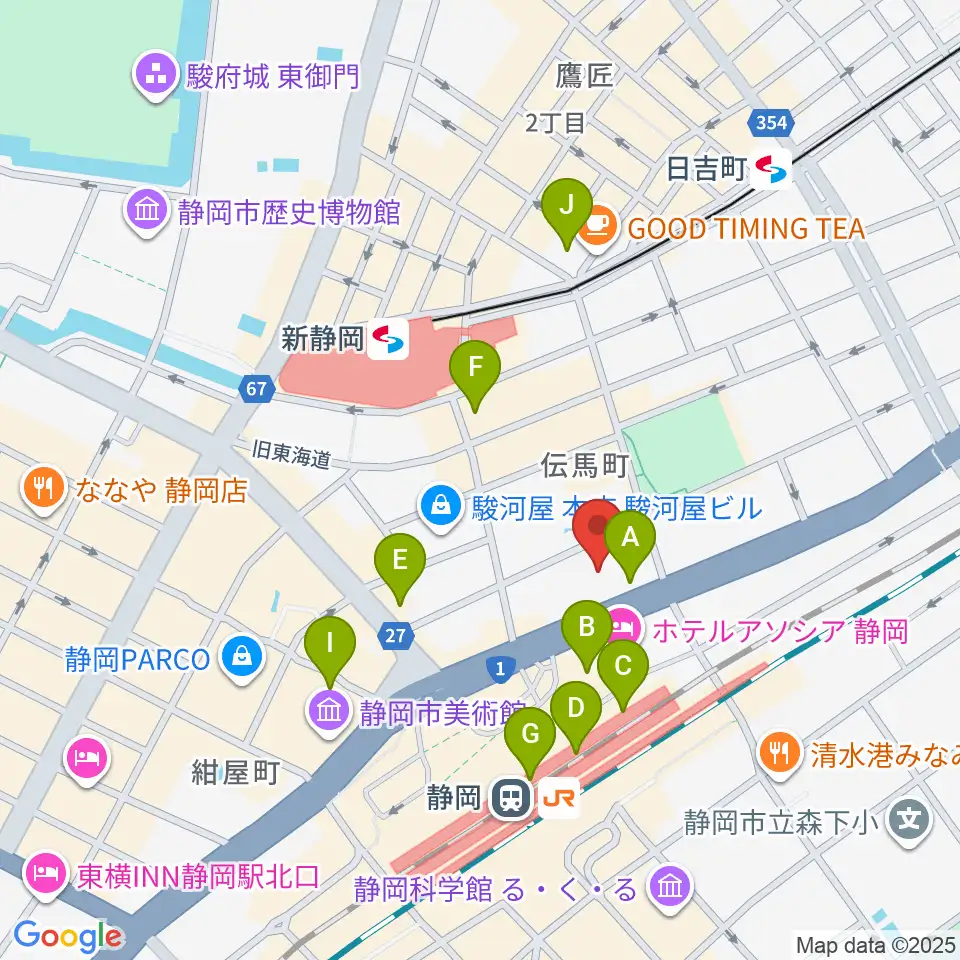サールナートホール周辺のコンビニエンスストア一覧地図