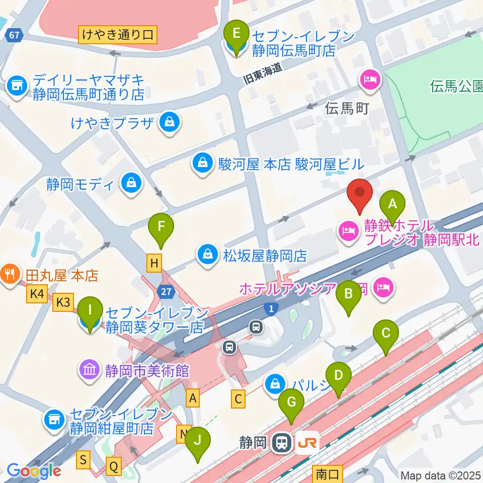 サールナートホール周辺のコンビニエンスストア一覧地図