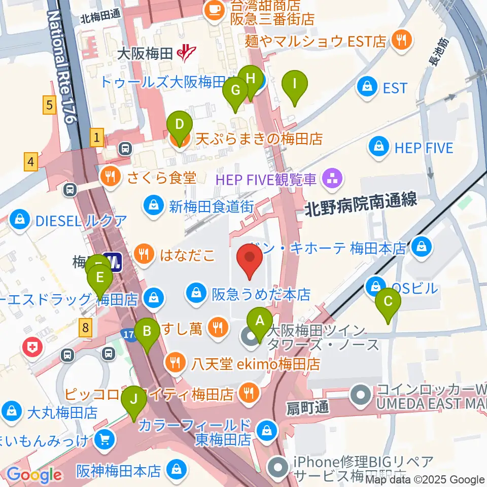 玉田ピアノサウンドビュー23周辺のコンビニエンスストア一覧地図