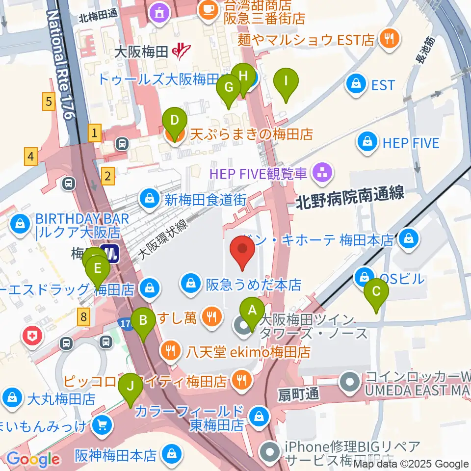 玉田ピアノサウンドビュー23周辺のコンビニエンスストア一覧地図