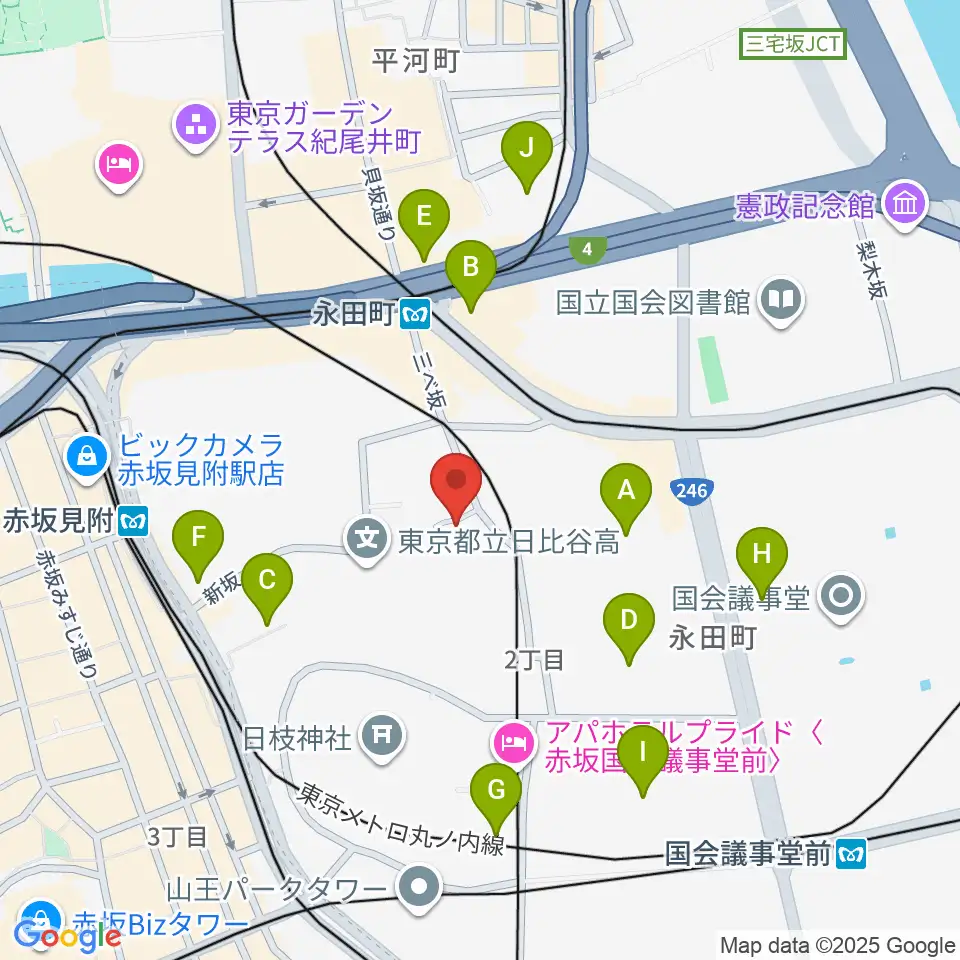 星陵会館周辺のコンビニエンスストア一覧地図