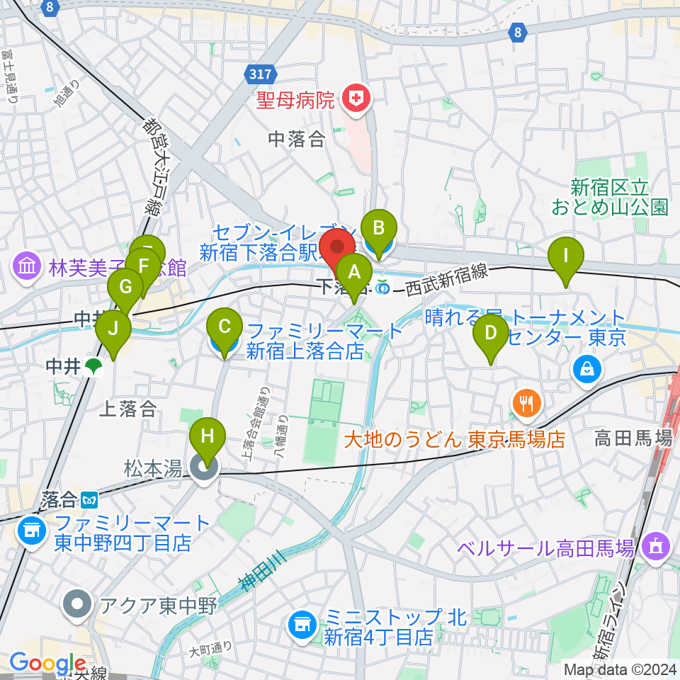 TACCS1179周辺のコンビニエンスストア一覧地図