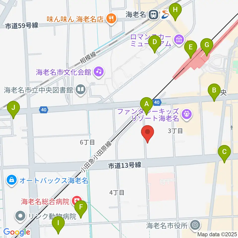 ソルミュージックスクール周辺のコンビニエンスストア一覧地図