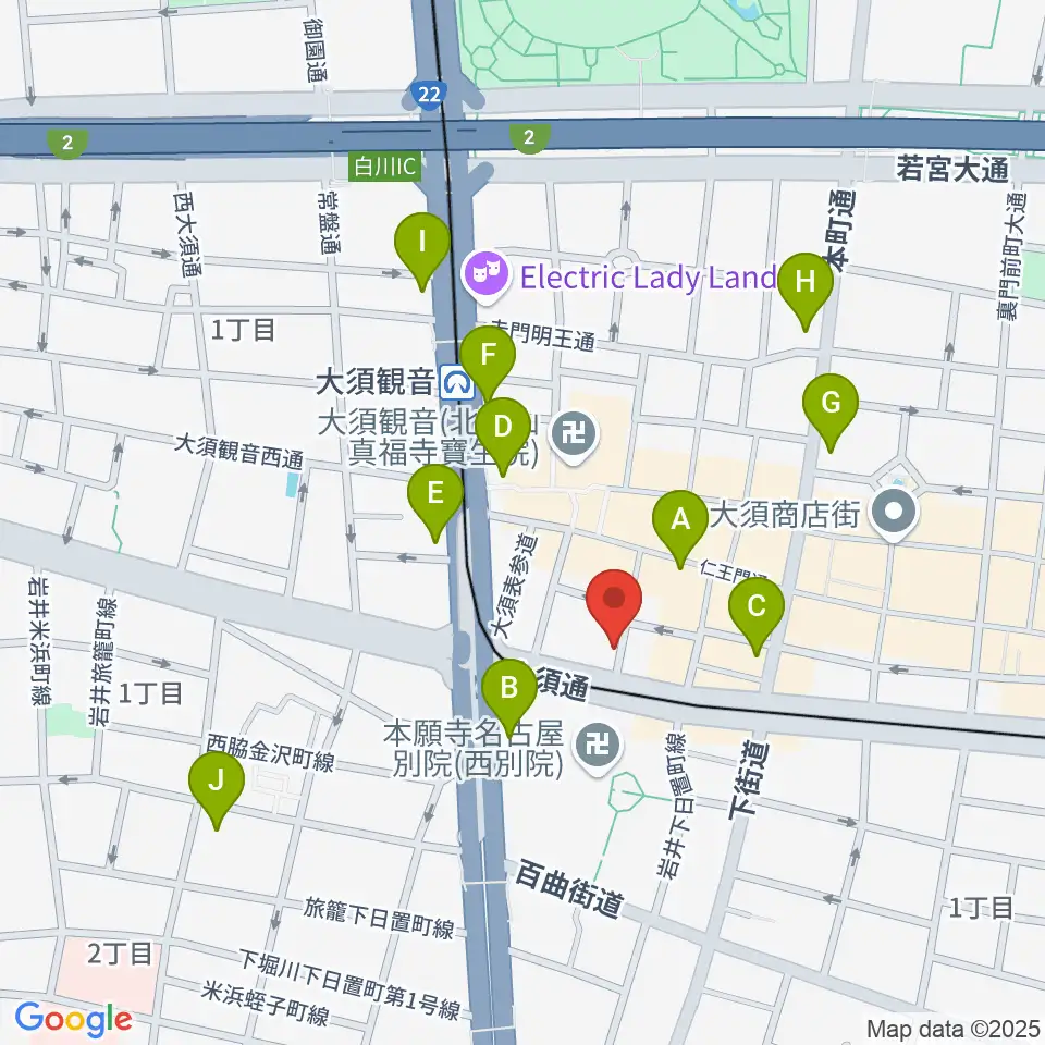 七ツ寺共同スタジオ周辺のコンビニエンスストア一覧地図