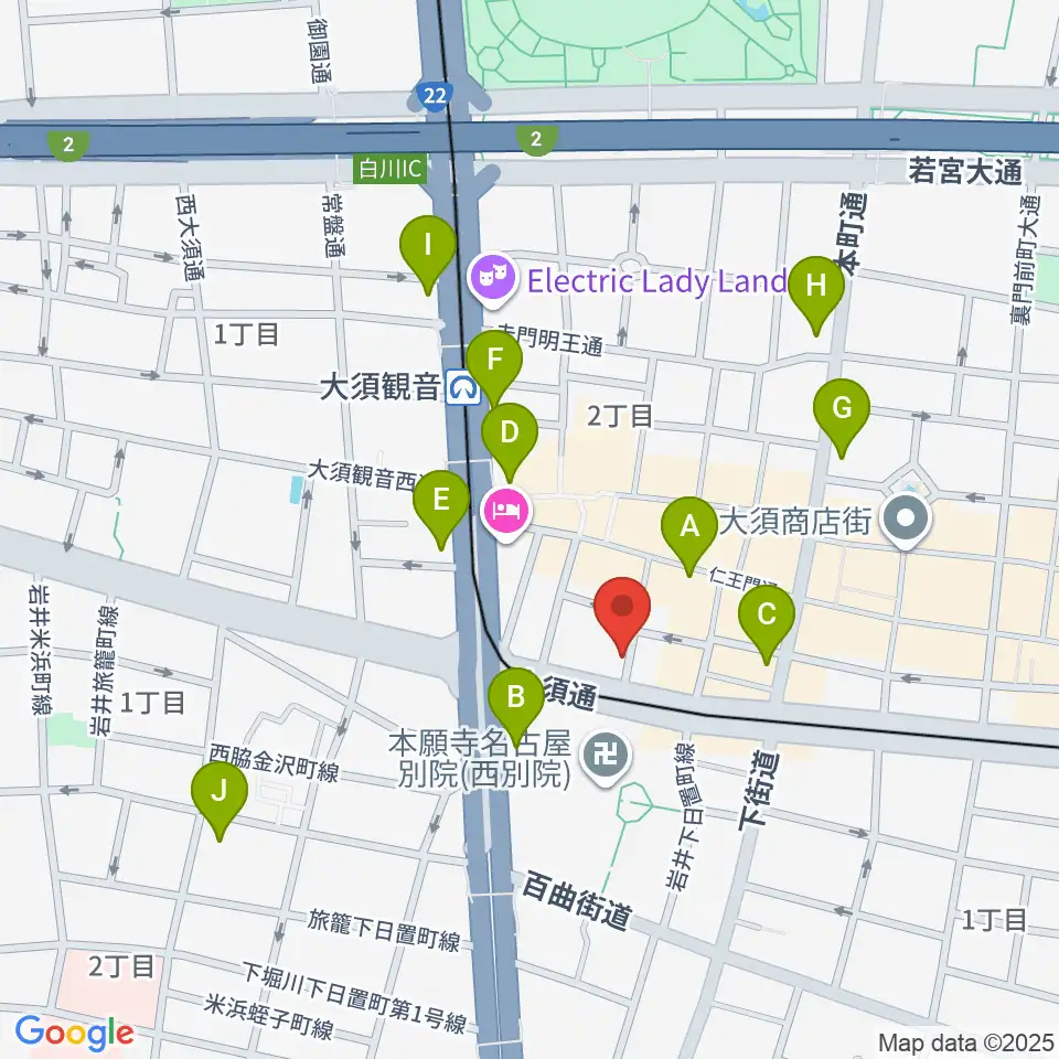 七ツ寺共同スタジオ周辺のコンビニエンスストア一覧地図