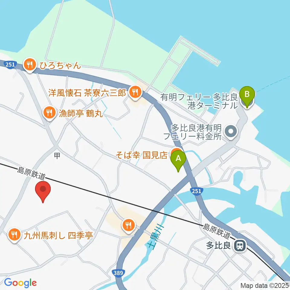 雲仙市国見町文化会館まほろば周辺のコンビニエンスストア一覧地図
