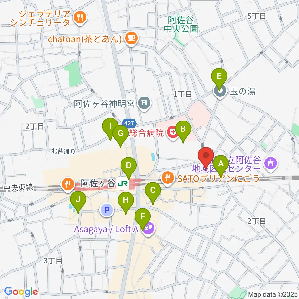 アイネビッテ音楽教室周辺のコンビニエンスストア一覧地図