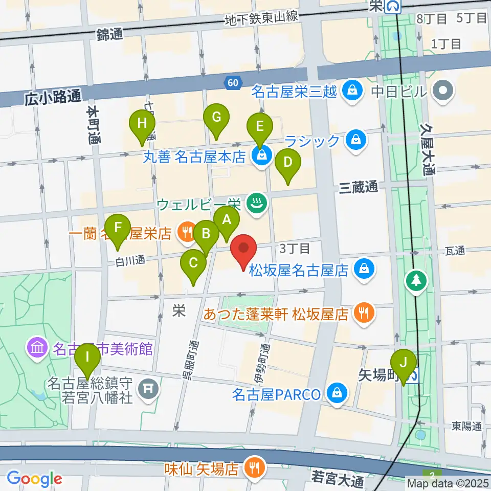 ナディアパーク デザインホール周辺のコンビニエンスストア一覧地図
