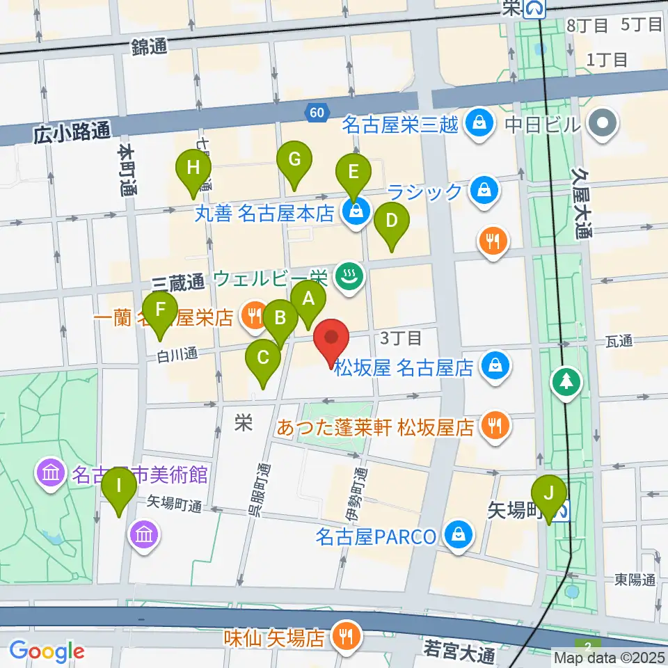 ナディアパーク デザインホール周辺のコンビニエンスストア一覧地図