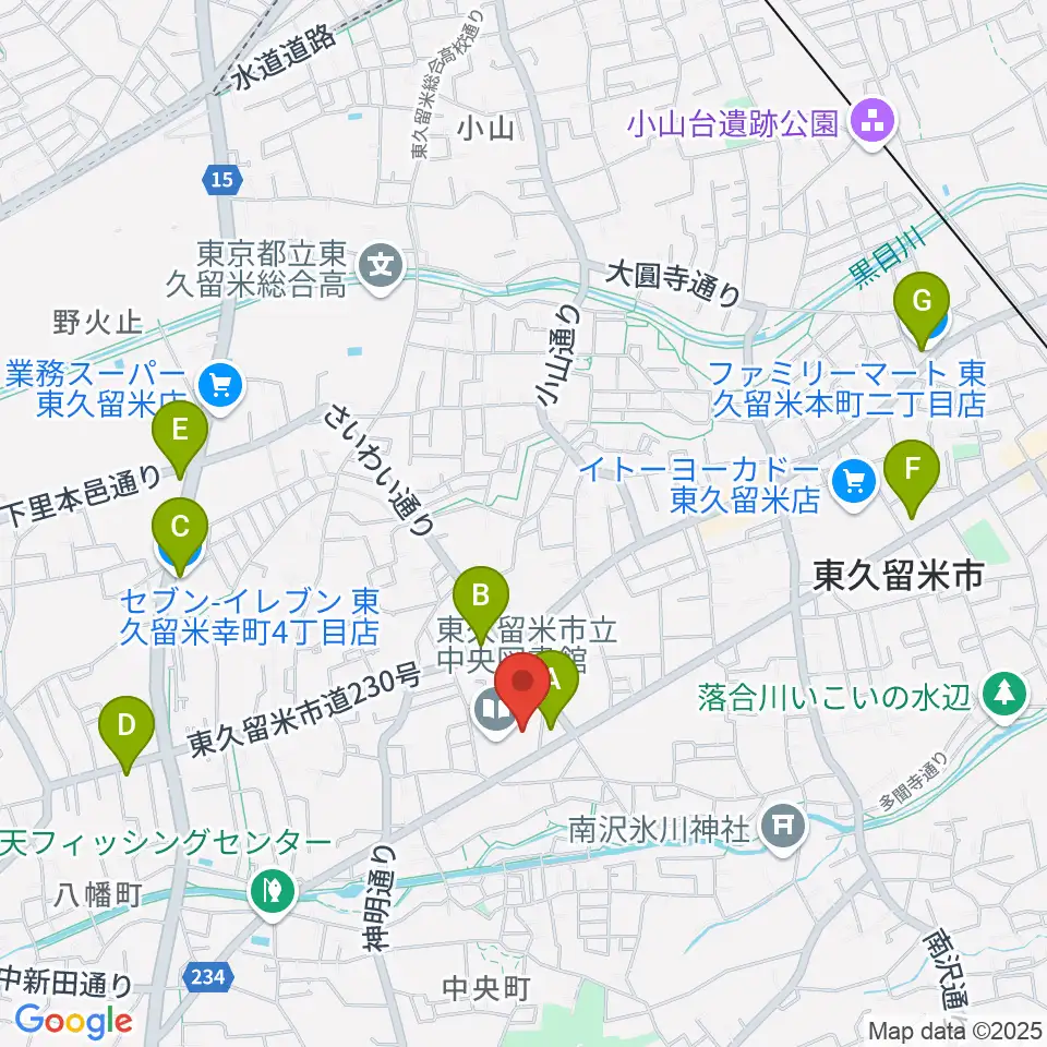 まろにえホール周辺のコンビニエンスストア一覧地図