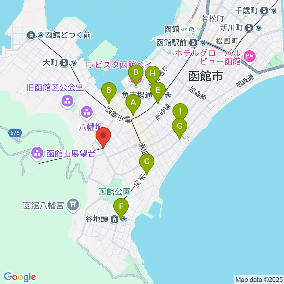 FMいるか周辺のコンビニエンスストア一覧地図
