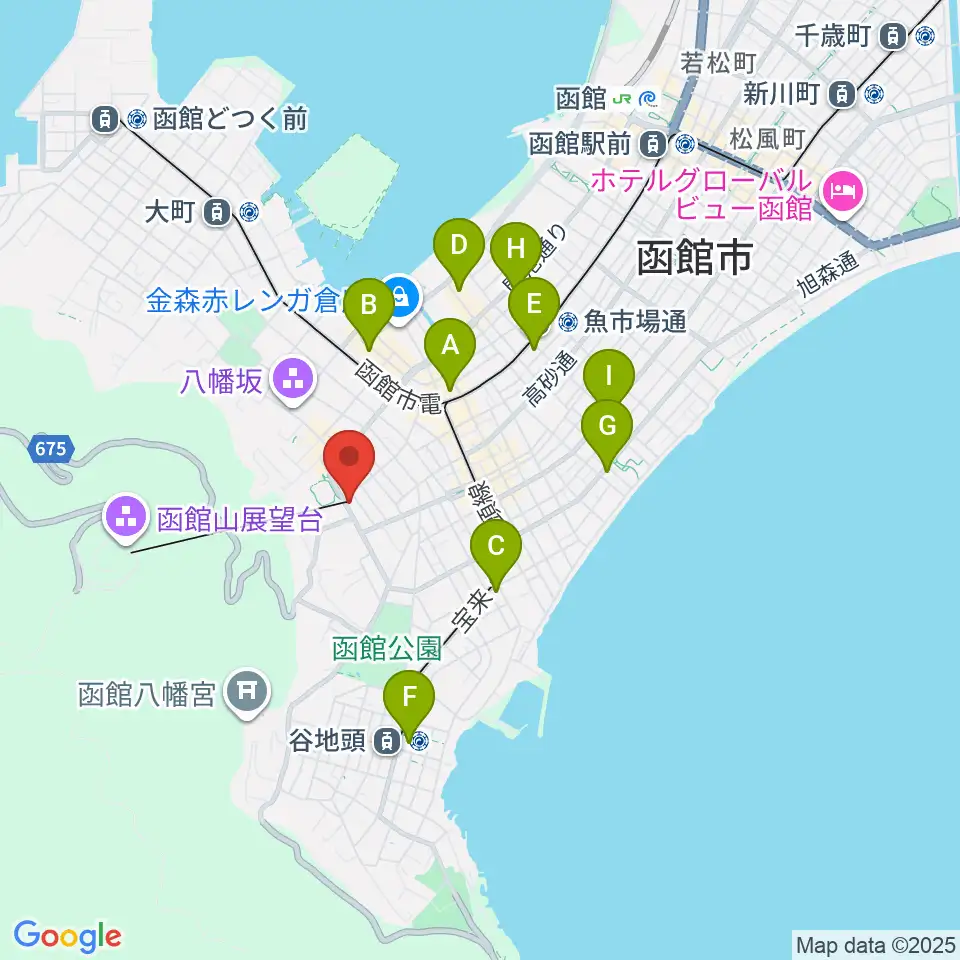 FMいるか周辺のコンビニエンスストア一覧地図