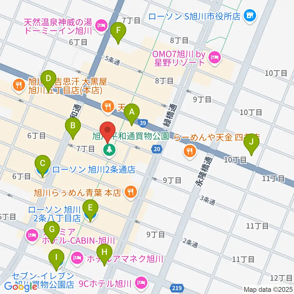 FMりべーる周辺のコンビニエンスストア一覧地図
