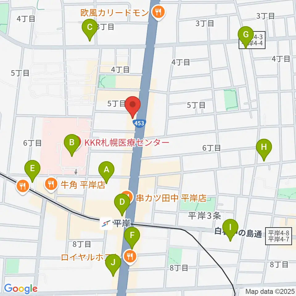 FMアップル周辺のコンビニエンスストア一覧地図