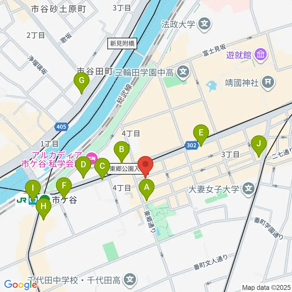 弦楽器Tonica周辺のコンビニエンスストア一覧地図