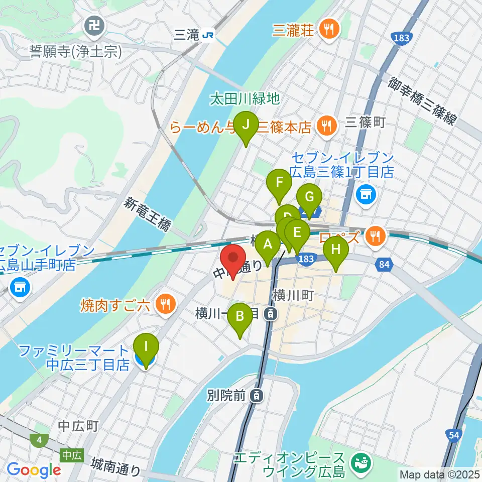 コジマホールディングス西区民文化センター周辺のコンビニエンスストア一覧地図