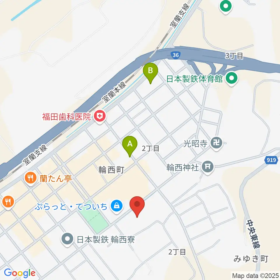 FMびゅー周辺のコンビニエンスストア一覧地図