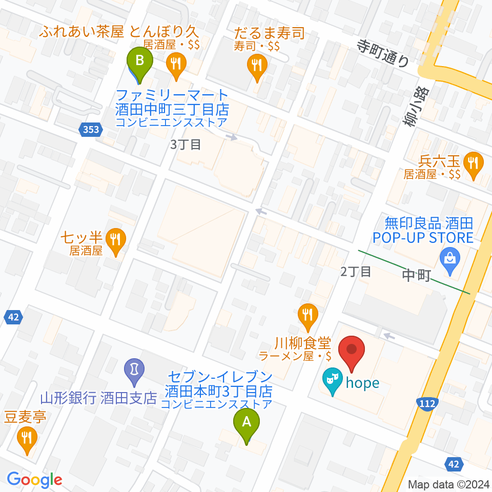 ハーバーラジオ周辺のコンビニエンスストア一覧地図