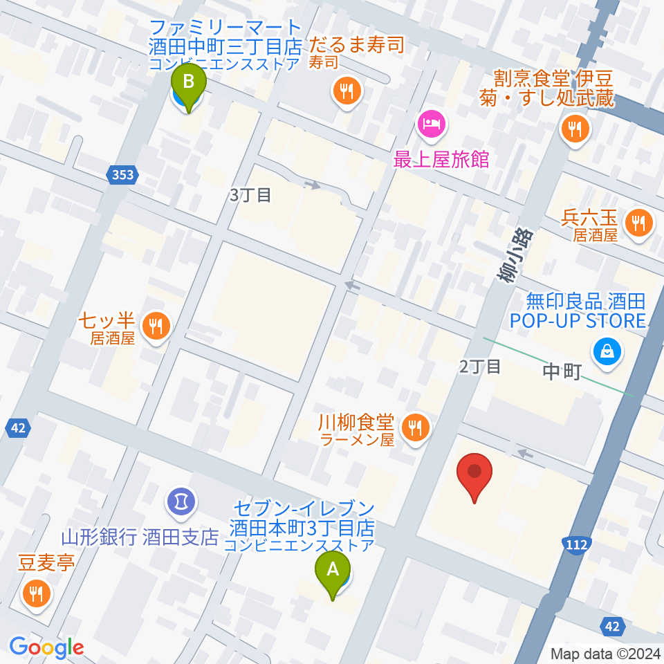 ハーバーラジオ周辺のコンビニエンスストア一覧地図