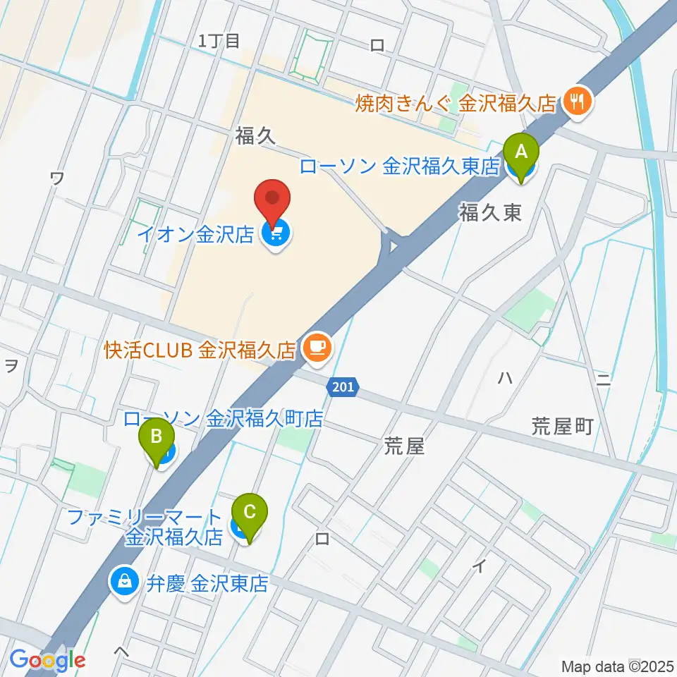 開進堂楽器 MPC森本周辺のコンビニエンスストア一覧地図