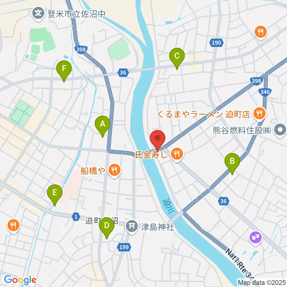 はっとエフエム周辺のコンビニエンスストア一覧地図