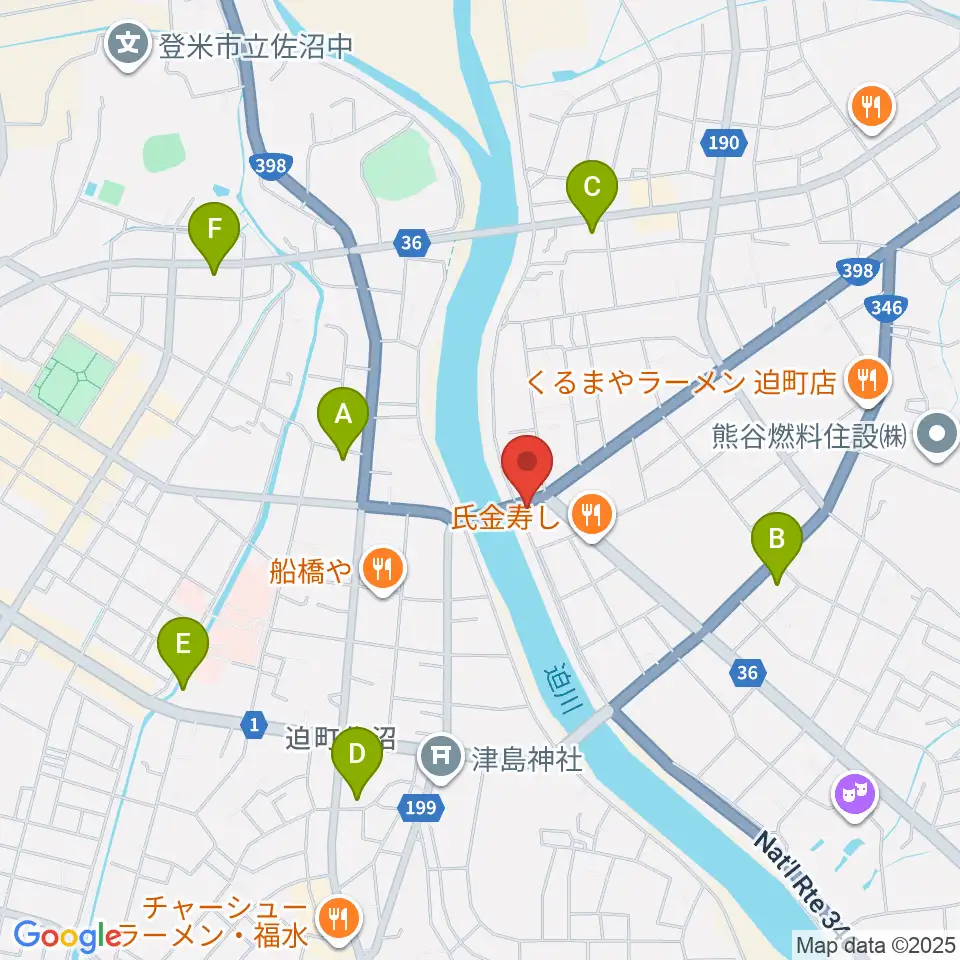 はっとエフエム周辺のコンビニエンスストア一覧地図