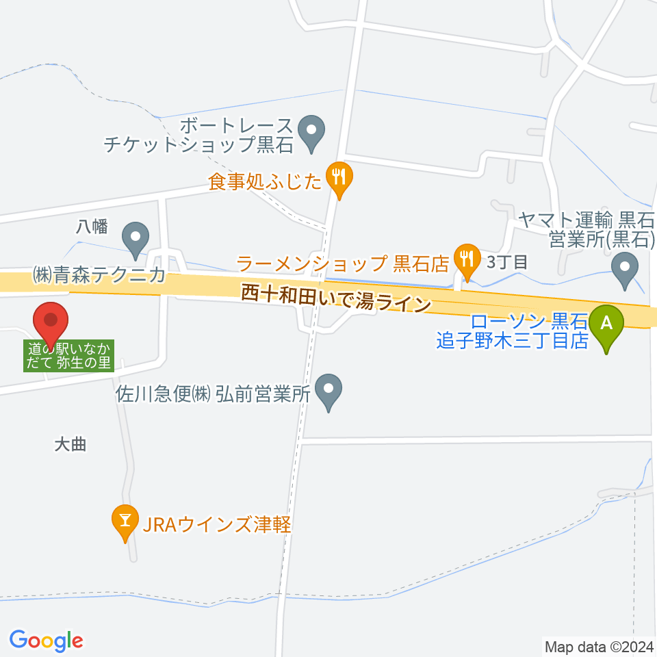 エフエムジャイゴウェーブ周辺のコンビニエンスストア一覧地図