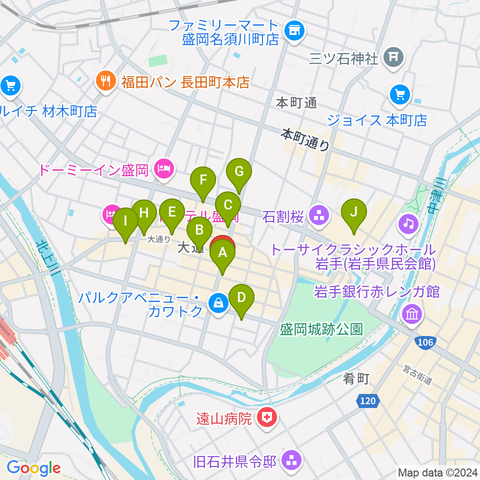 CLUB CHANGE WAVE周辺のコンビニエンスストア一覧地図