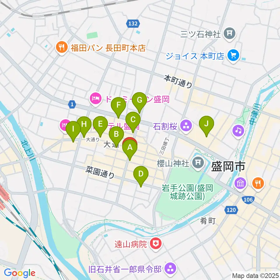 CLUB CHANGE WAVE周辺のコンビニエンスストア一覧地図